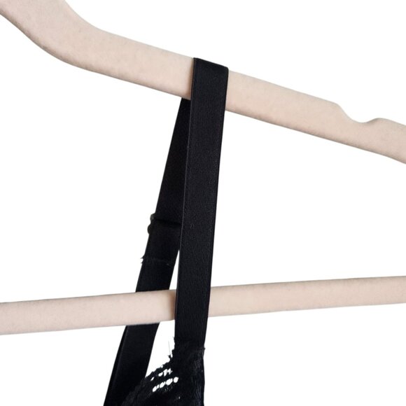 Natori Bra Black Women's 34D Underwire Back Close Lacey Semi Sheer - Picture 3 of 9